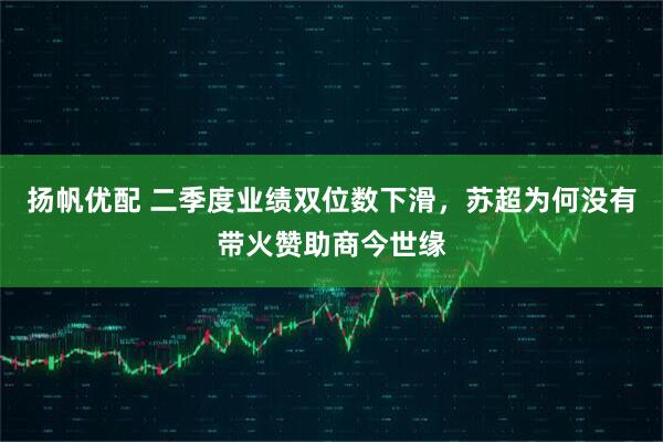 扬帆优配 二季度业绩双位数下滑，苏超为何没有带火赞助商今世缘